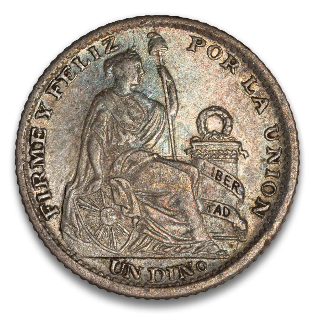 Peru 1 Dinero 1903 JF