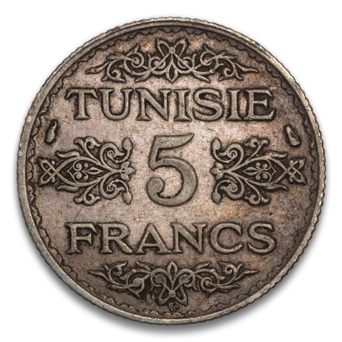 Tunisia 5 Francs 1935 [AH 1353]