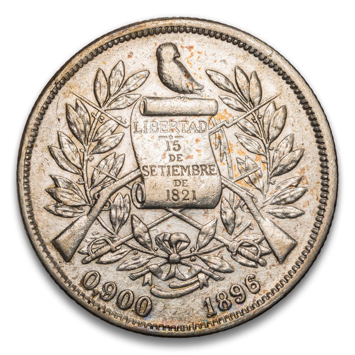 Guatemala 1 Peso 1896 [1896/5]