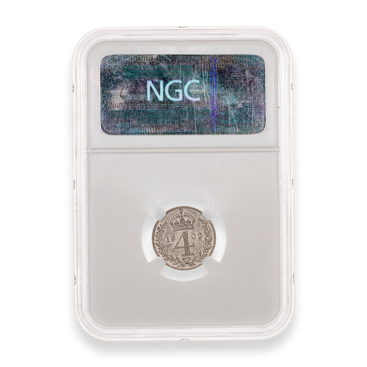 Great Britain 1902 Maundy Set NGC PR-63 Matte