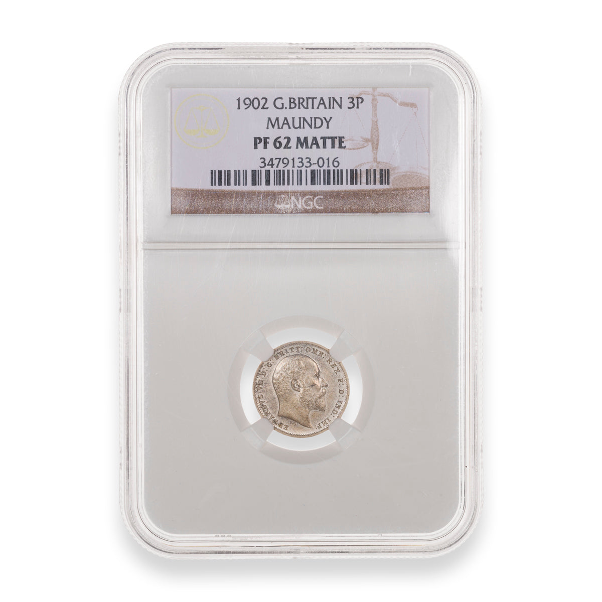 Great Britain 1902 Maundy Set NGC PR-63 Matte