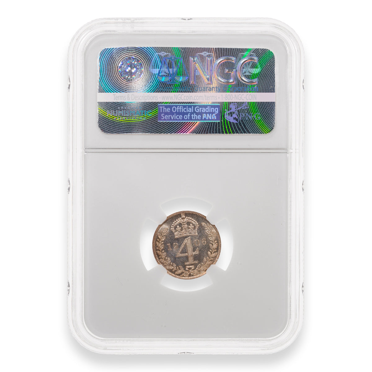 Great Britain 1906 Maundy Set NGC MS-66