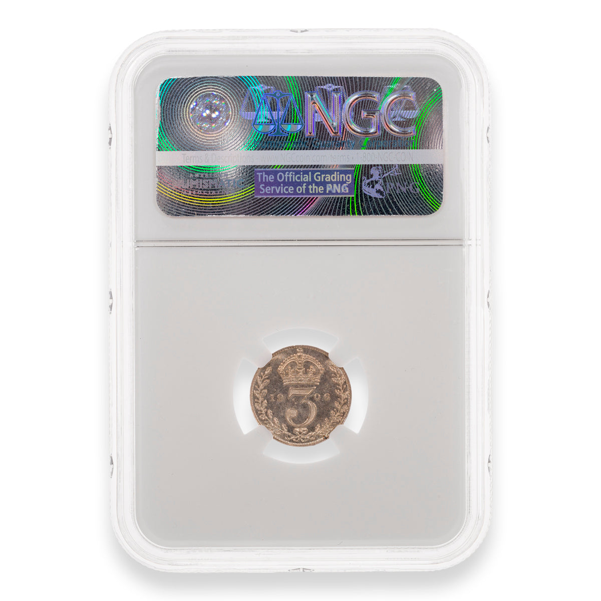 Great Britain 1906 Maundy Set NGC MS-66