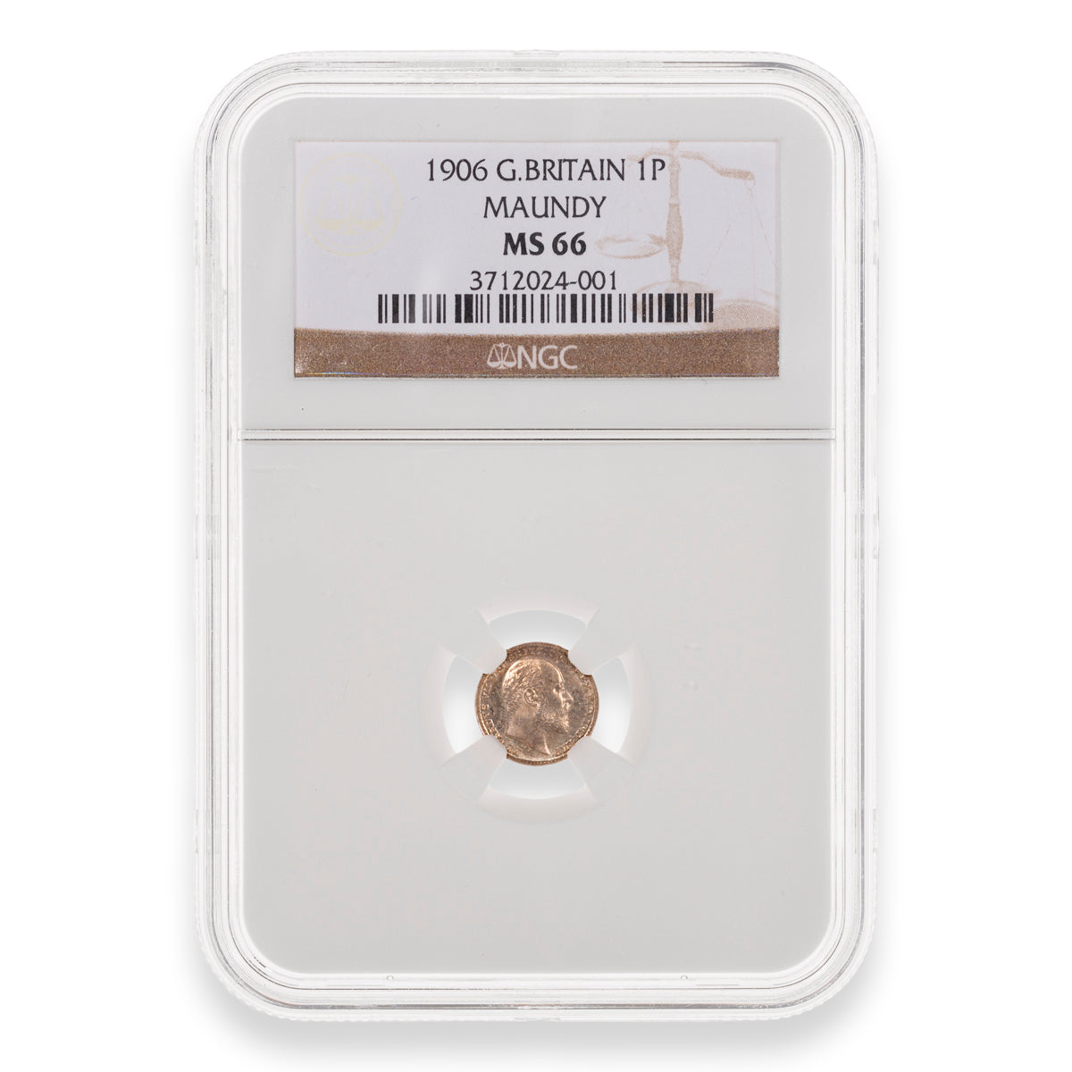 Great Britain 1906 Maundy Set NGC MS-66