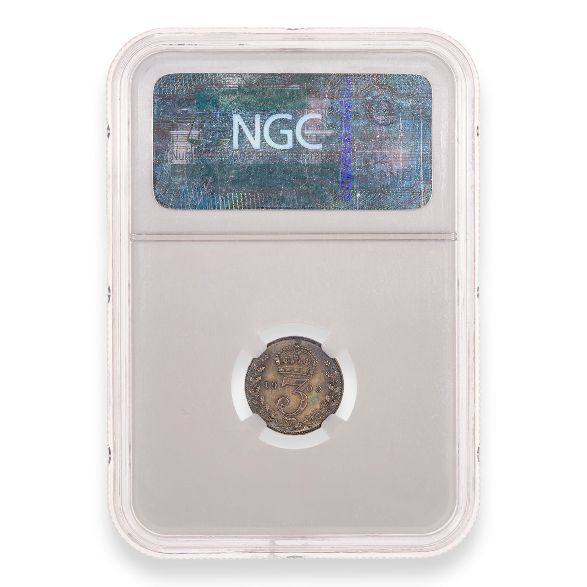 Great Britain 1908 Maundy Set NGC MS-65