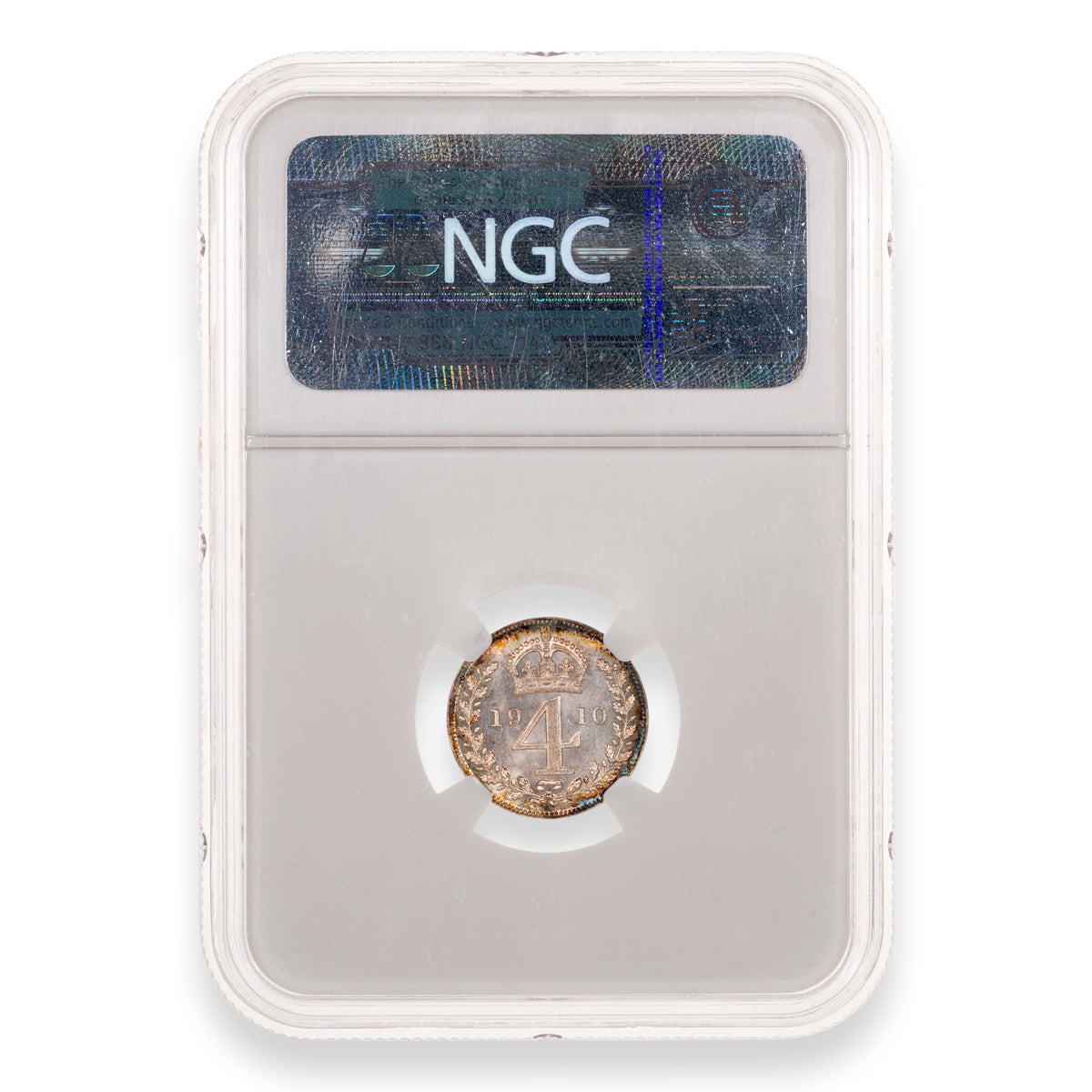Great Britain 1910 Maundy Set NGC MS-67