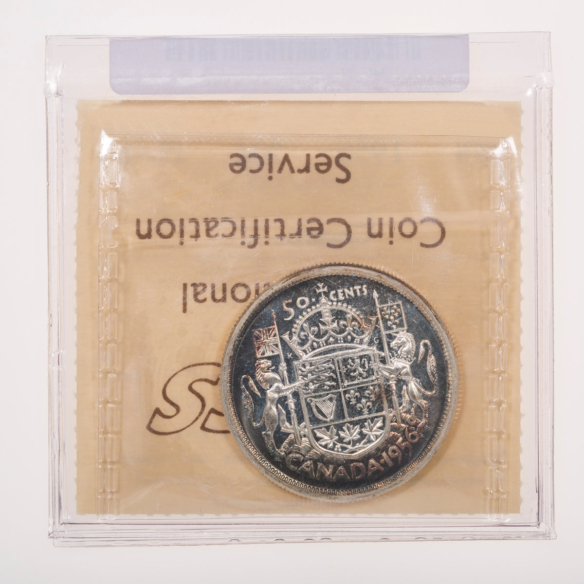 50 Cent 1956 ICCS PL-65 Cameo