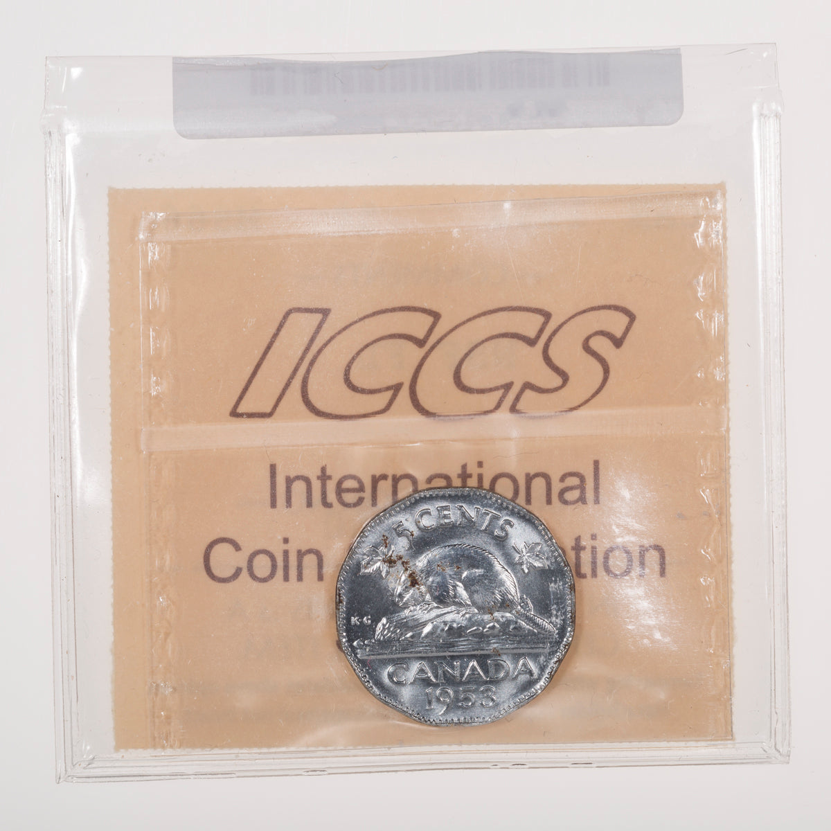 5 Cent 1953 NSF FL ICCS MS-66