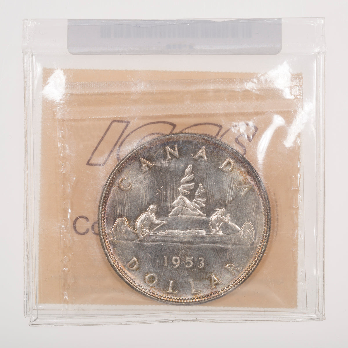 $1 1953 NSF ICCS MS-65 Cameo