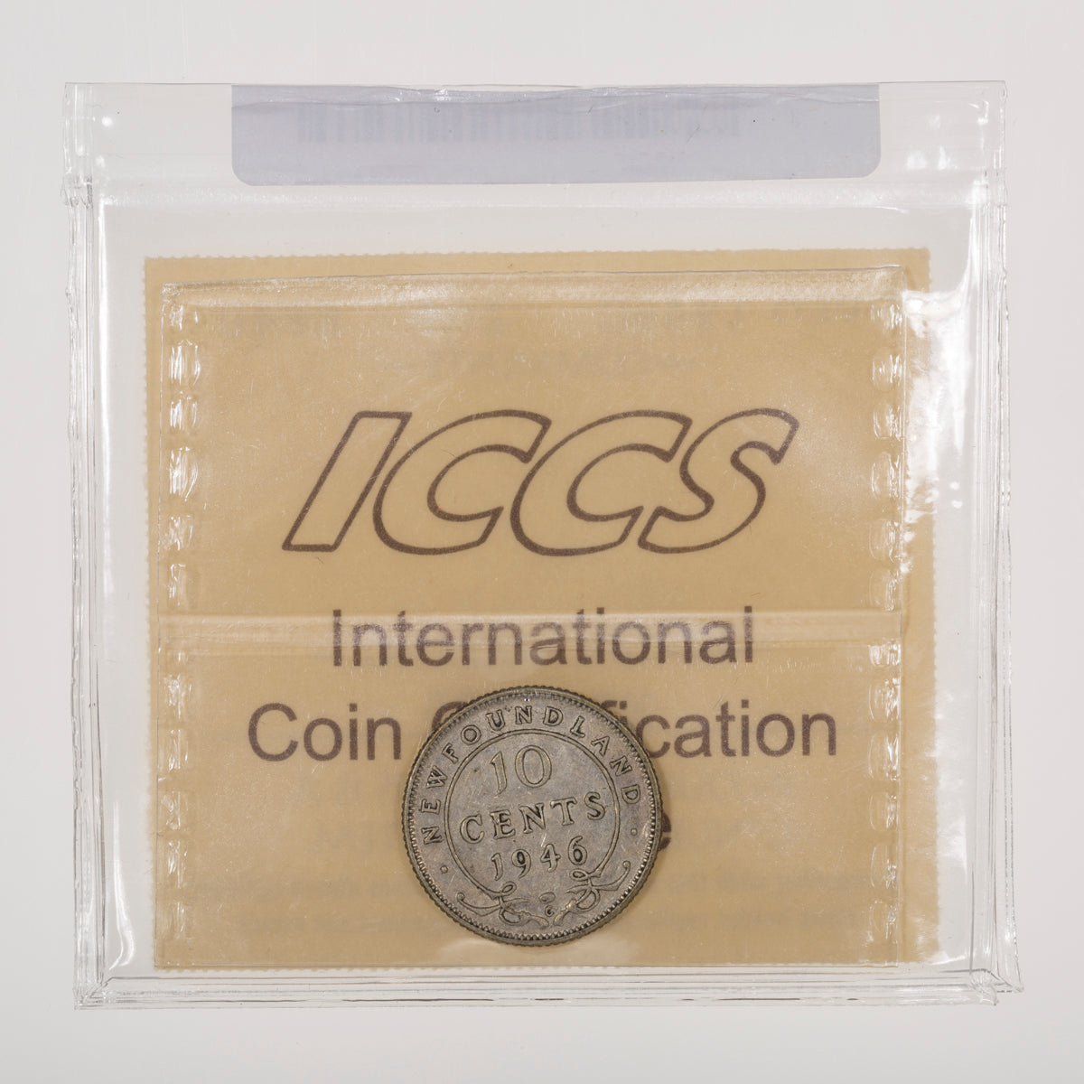 NFLD 10 Cent 1946C ICCS EF-40