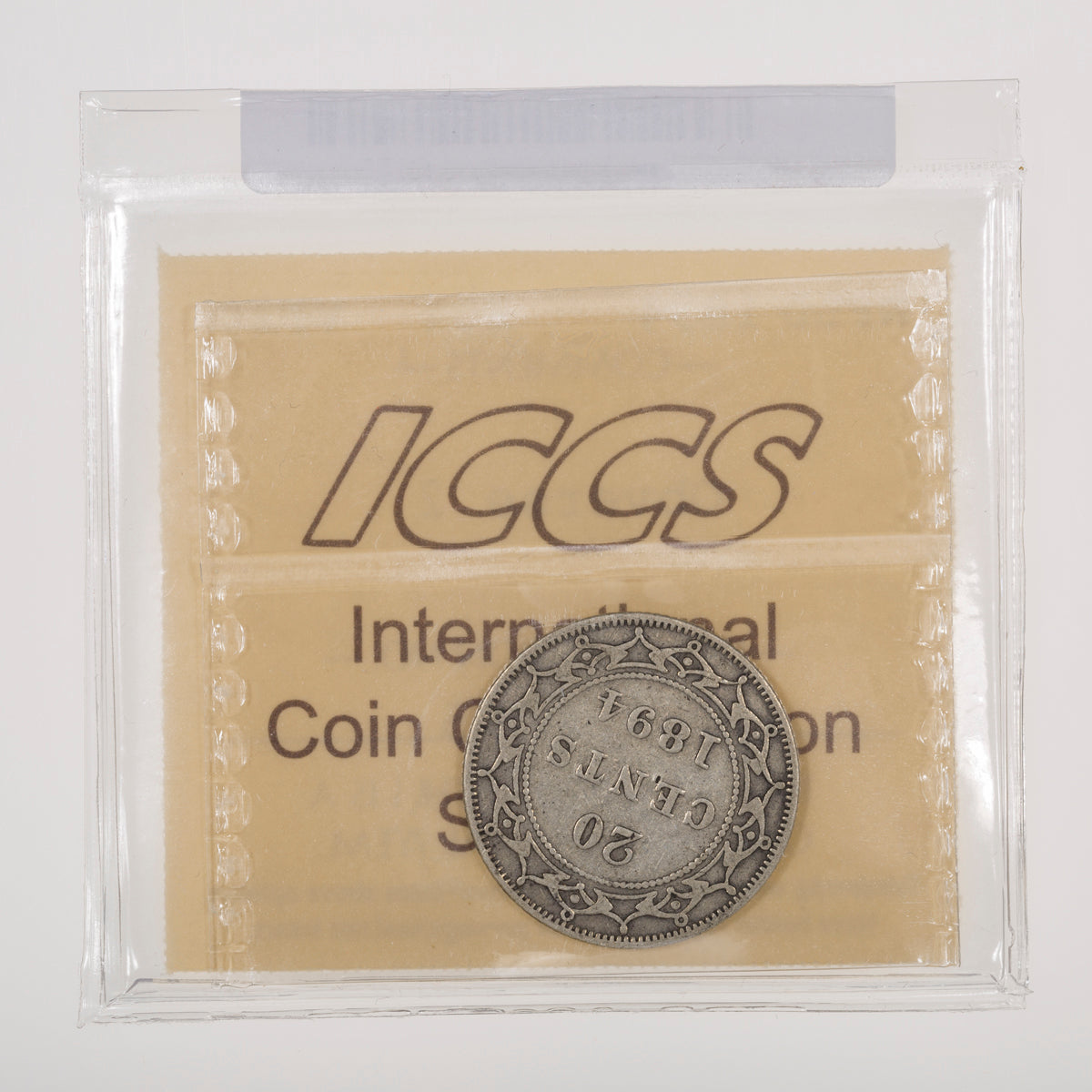 NFLD 20 Cent 1894 Obverse 2 ICCS VF-20