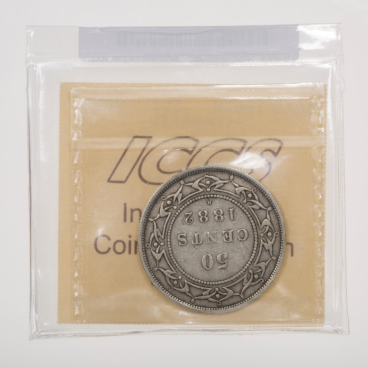NFLD 50 Cent 1882H ICCS VF-20
