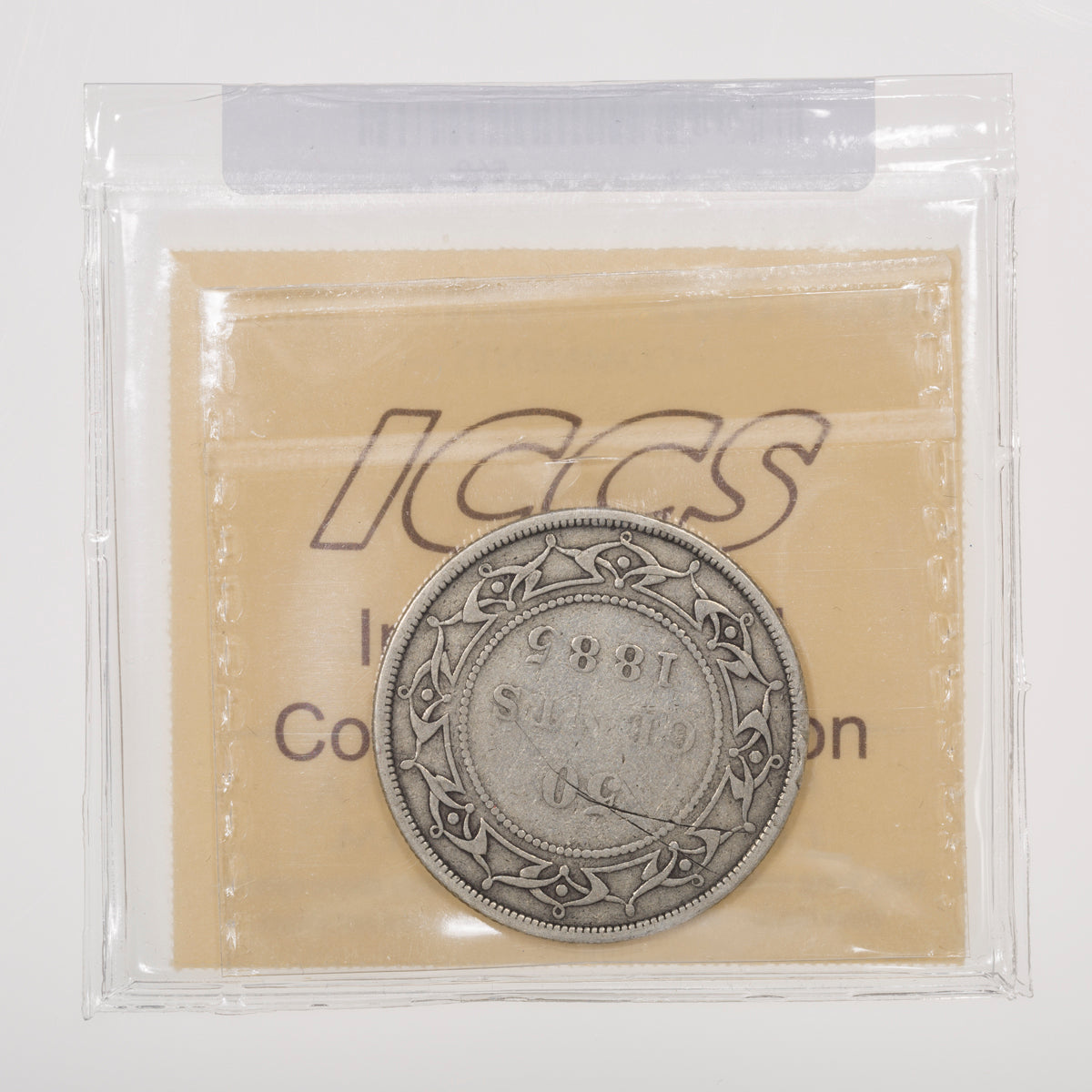 NFLD 50 Cent 1885 ICCS G-6