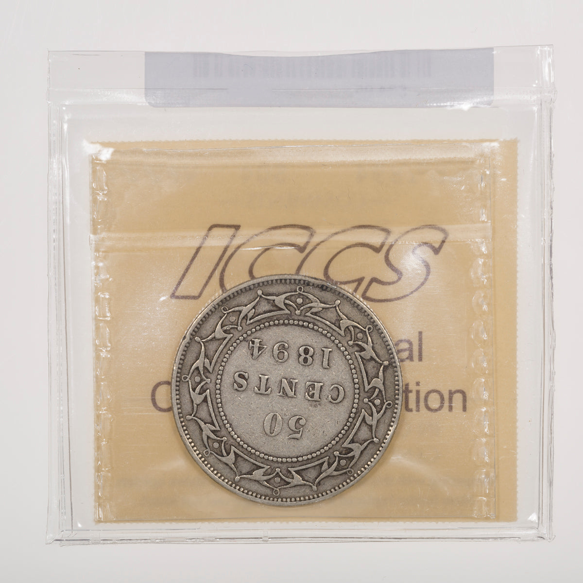NFLD 50 Cent 1894 ICCS VF-20