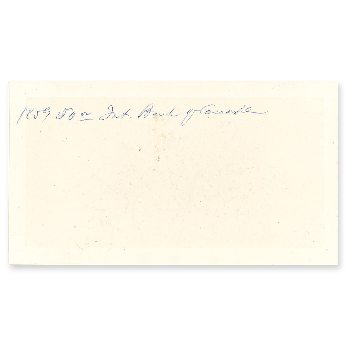 1859 $50 380-12-06 Fitch CCCS EF-45 with original ABN Buffalo Hunting vignette