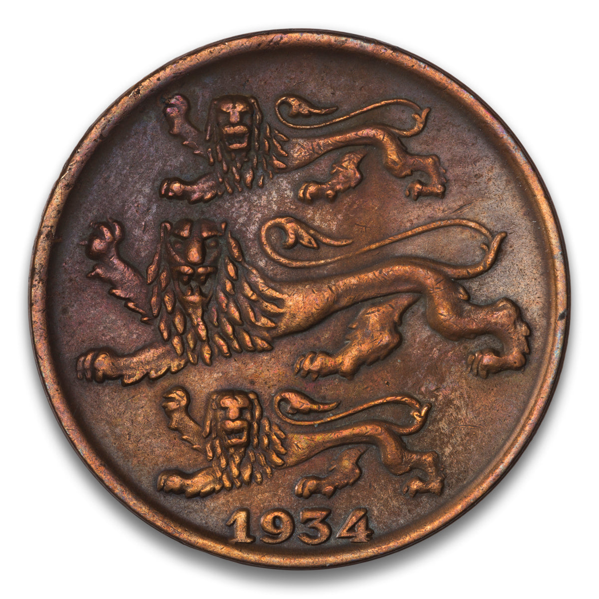 Estonia 2 Senti 1934