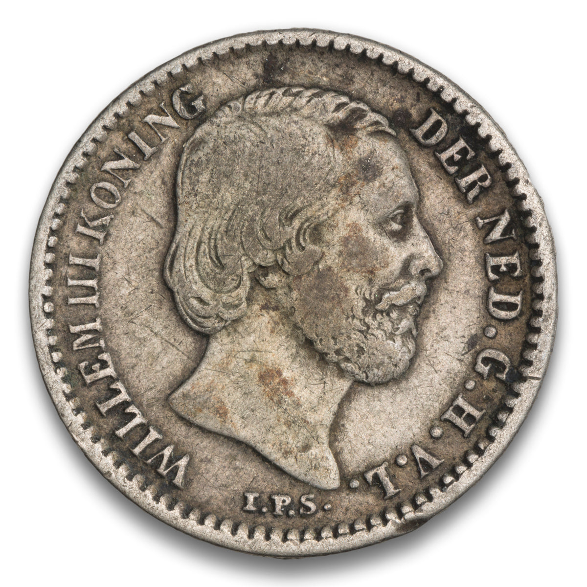 Netherlands 10 cents 1889