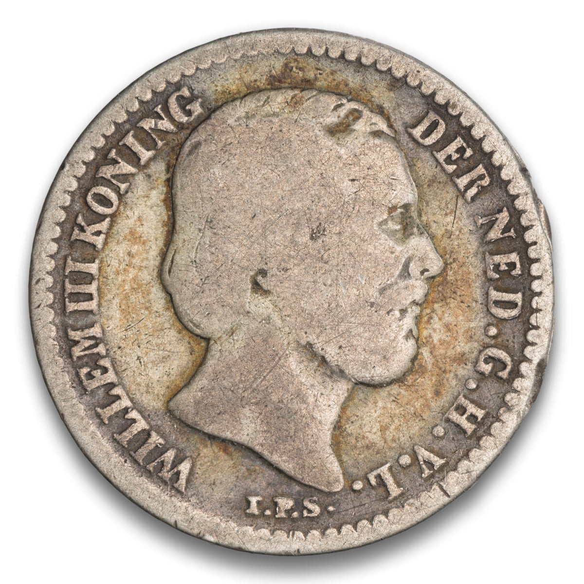 Netherlands 10 cents 1890