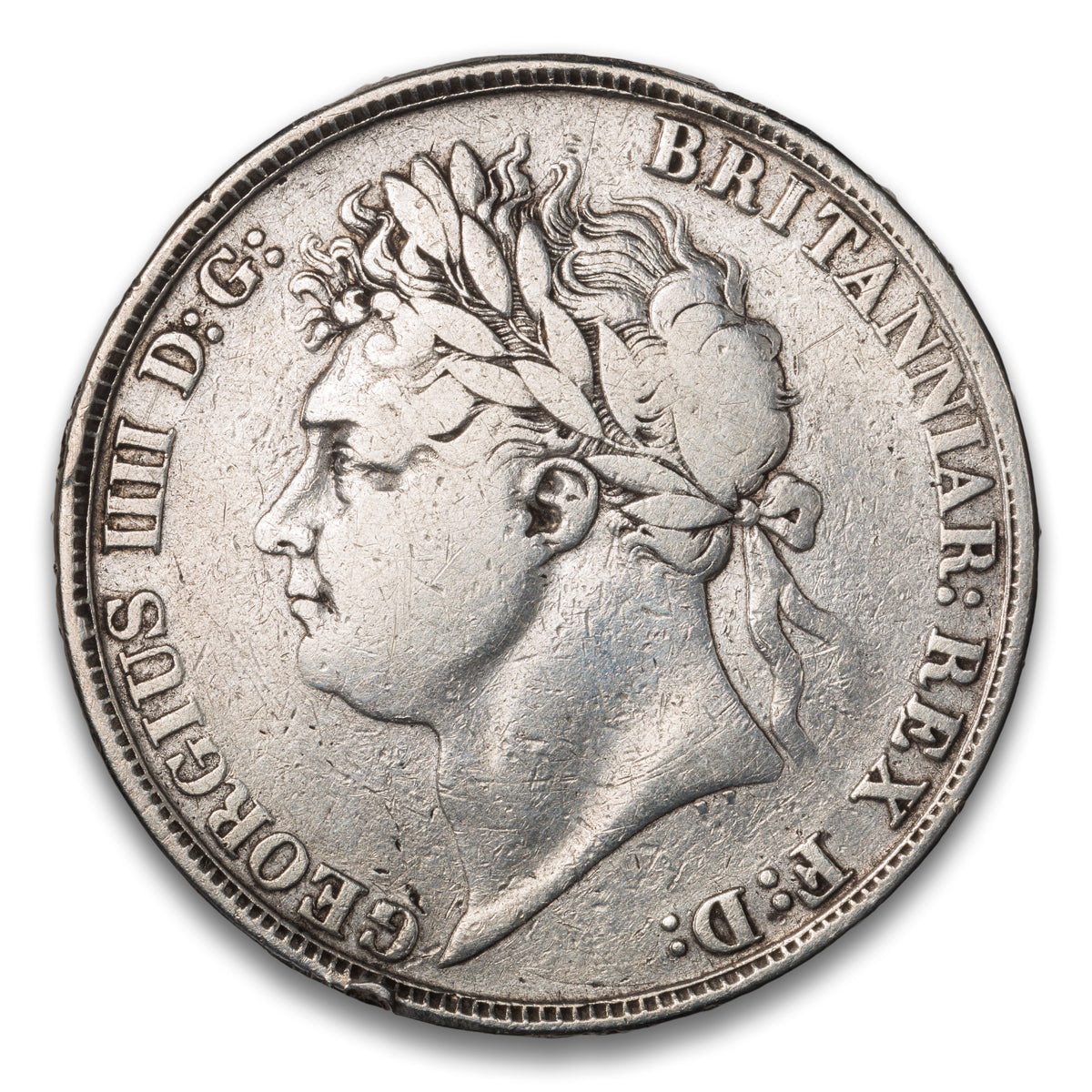 Great Britain 1 Crown 1822 Tertio