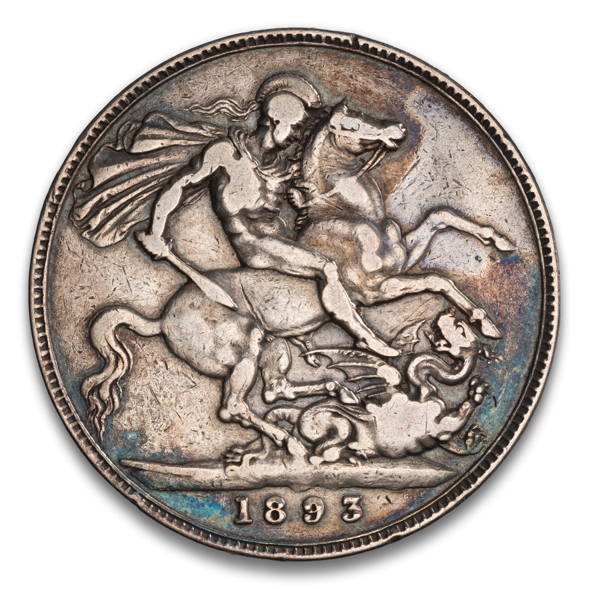 Great Britain 1 Crown 1893 LVI
