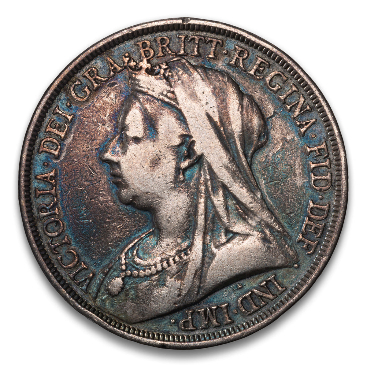 Great Britain 1 Crown 1893 LVI
