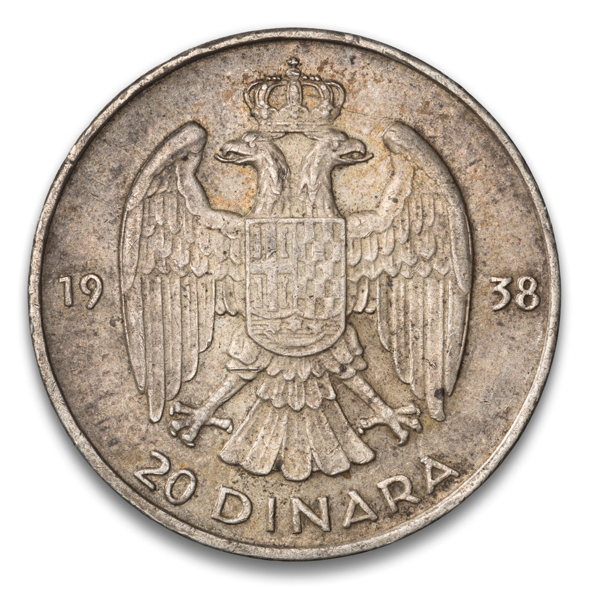 Yugoslavia 20 Dinara 1938