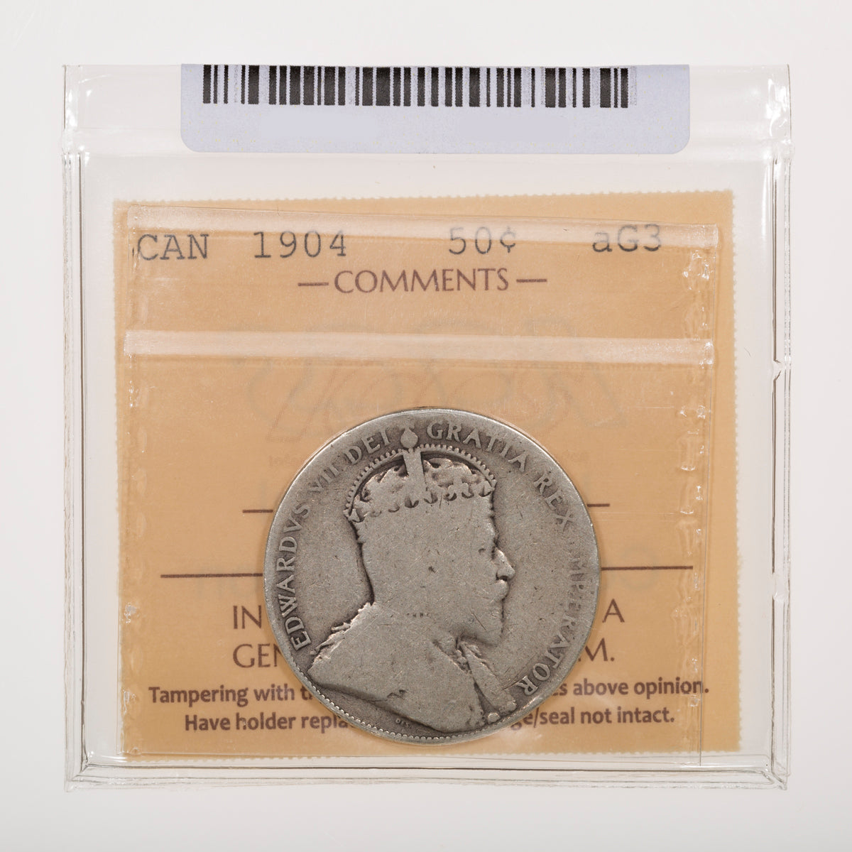 50 Cent 1904 ICCS aG-3
