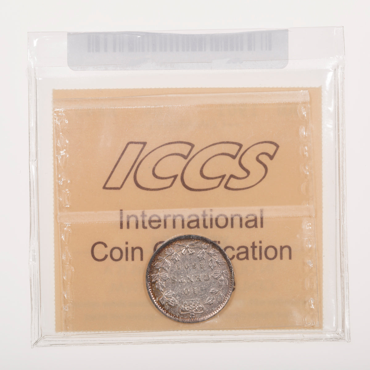 10 Cent 1901 ICCS EF-45