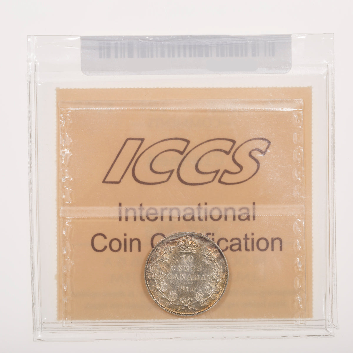 10 Cent 1912 ICCS EF-40