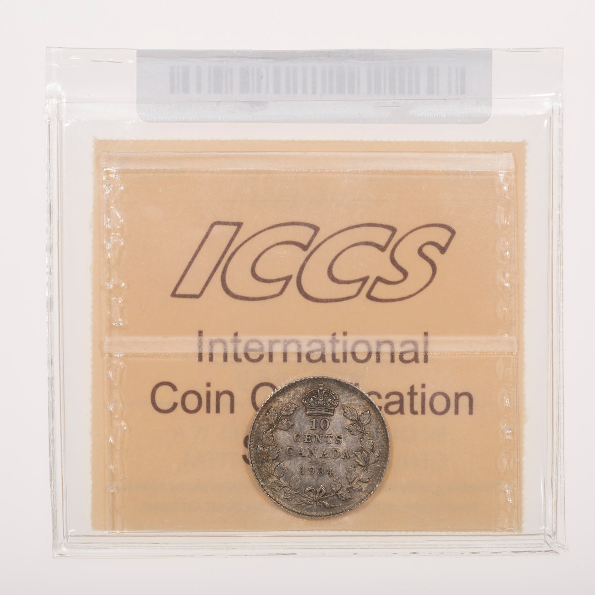 10 Cent 1934 ICCS AU-55