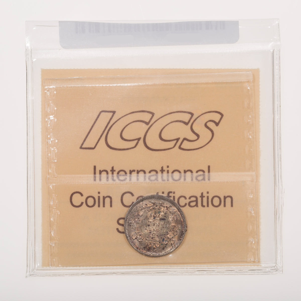 5 Cent 1907 ICCS AU-55 Narrow 7