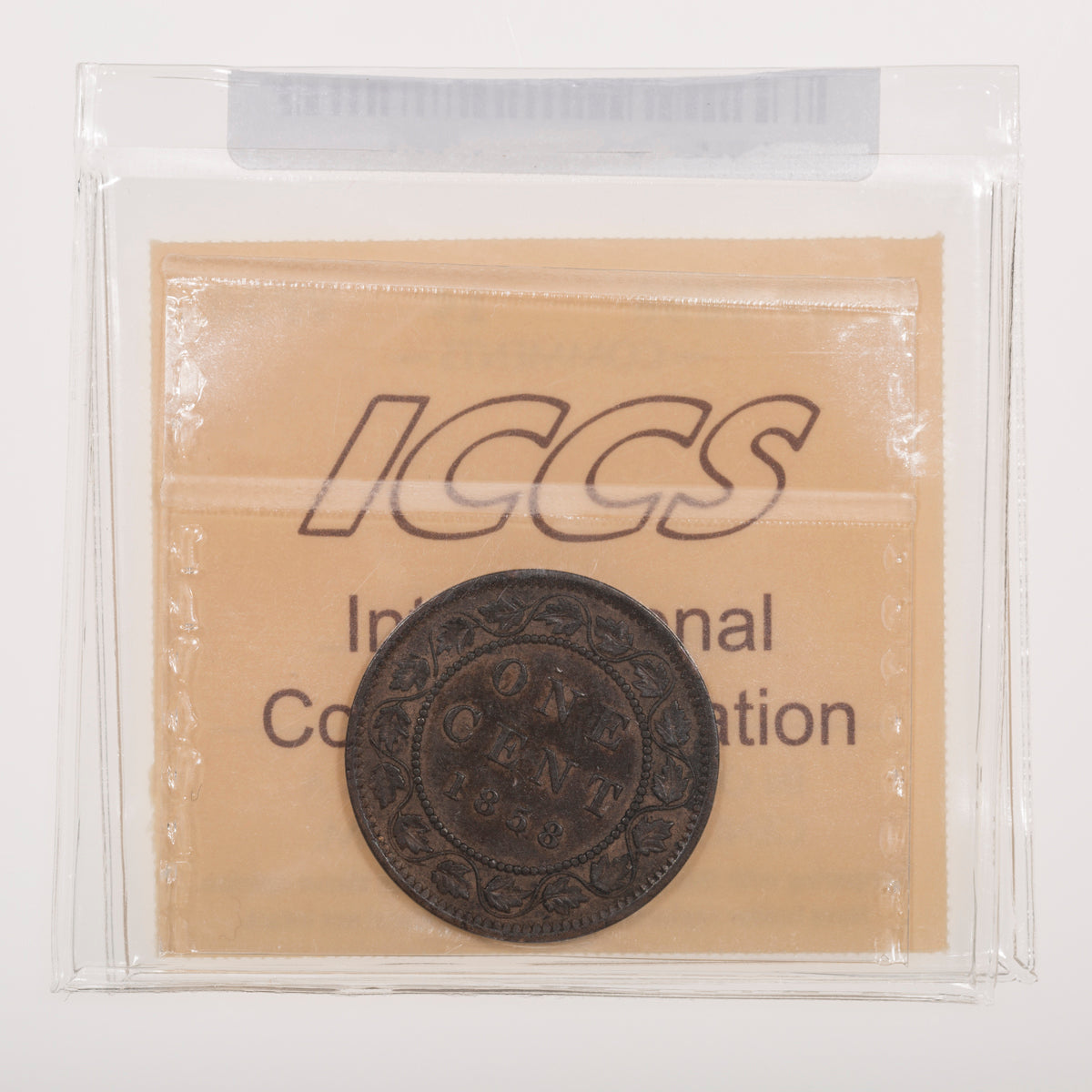 1 Cent 1858 ICCS VF-30