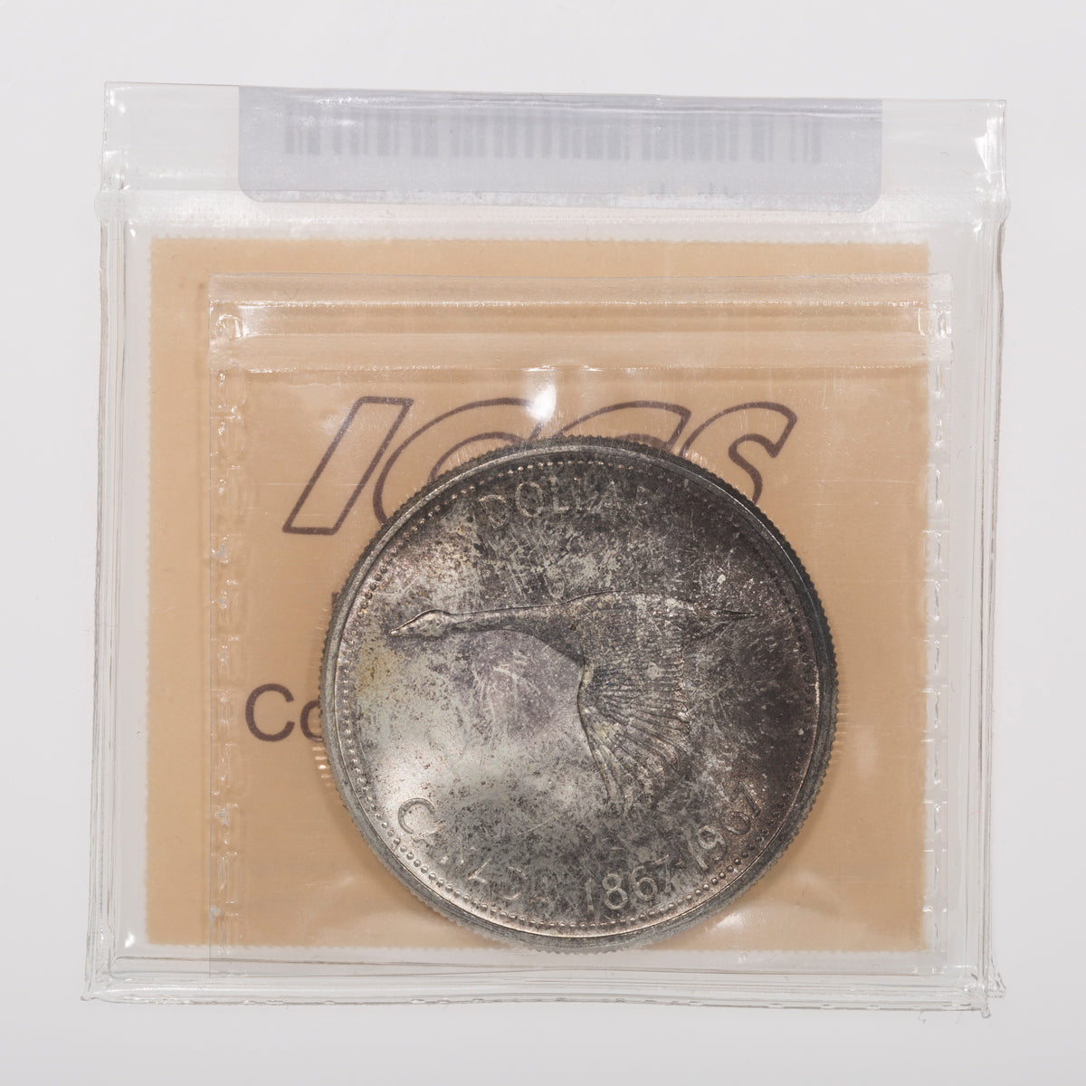 $1 1967 ICCS MS-65