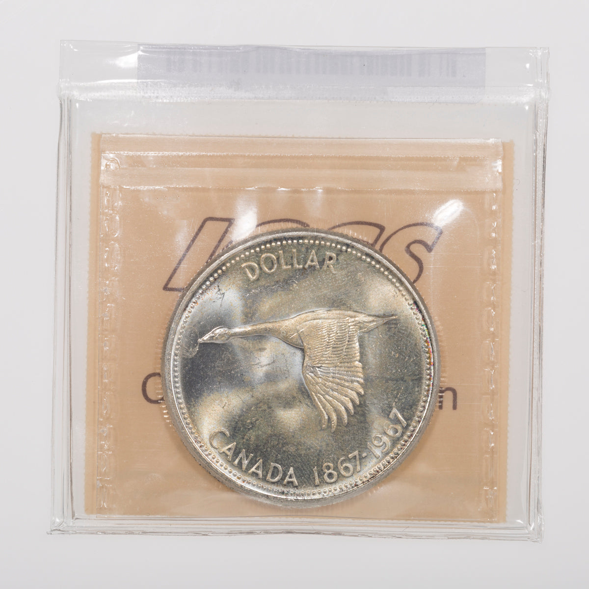$1 1967 ICCS MS-65