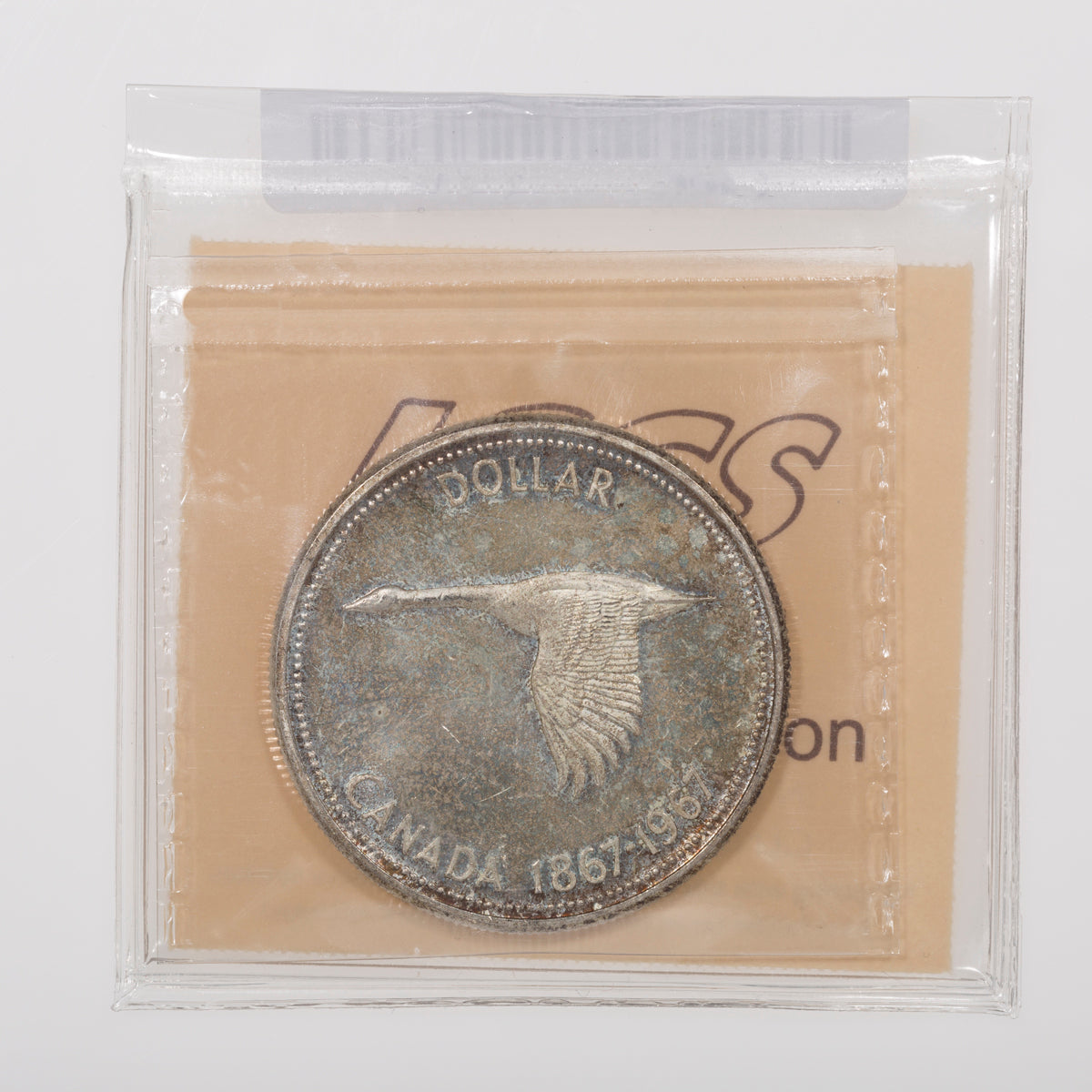$1 1967 ICCS MS-65