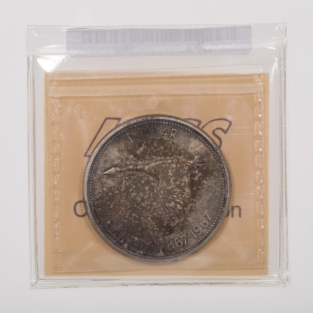 $1 1967 ICCS MS-65