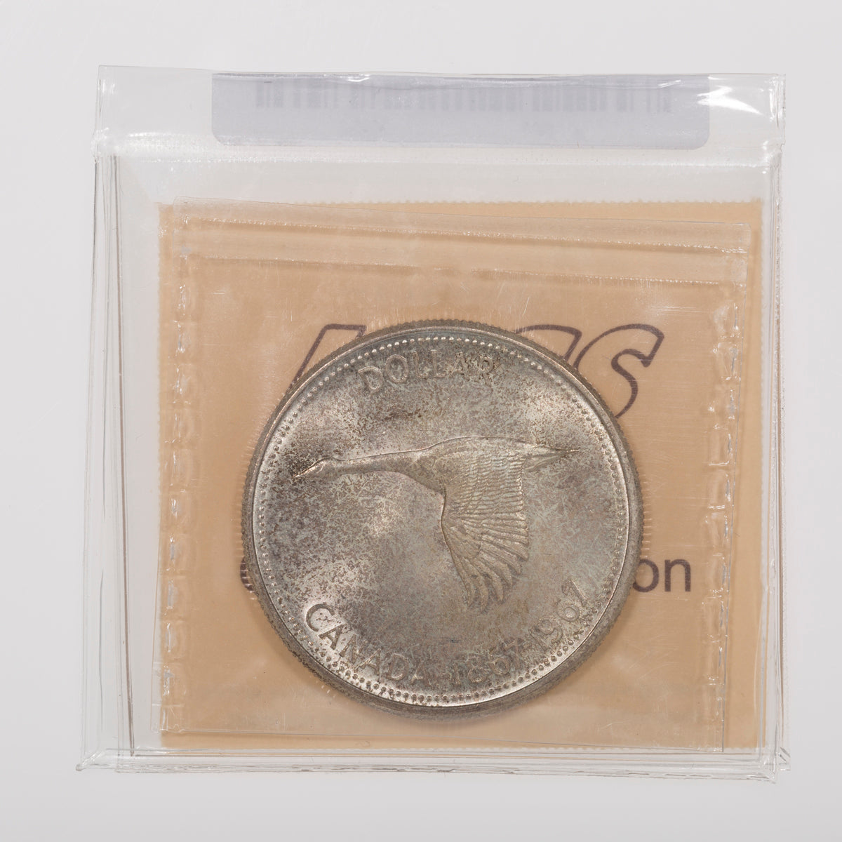 $1 1967 ICCS MS-65
