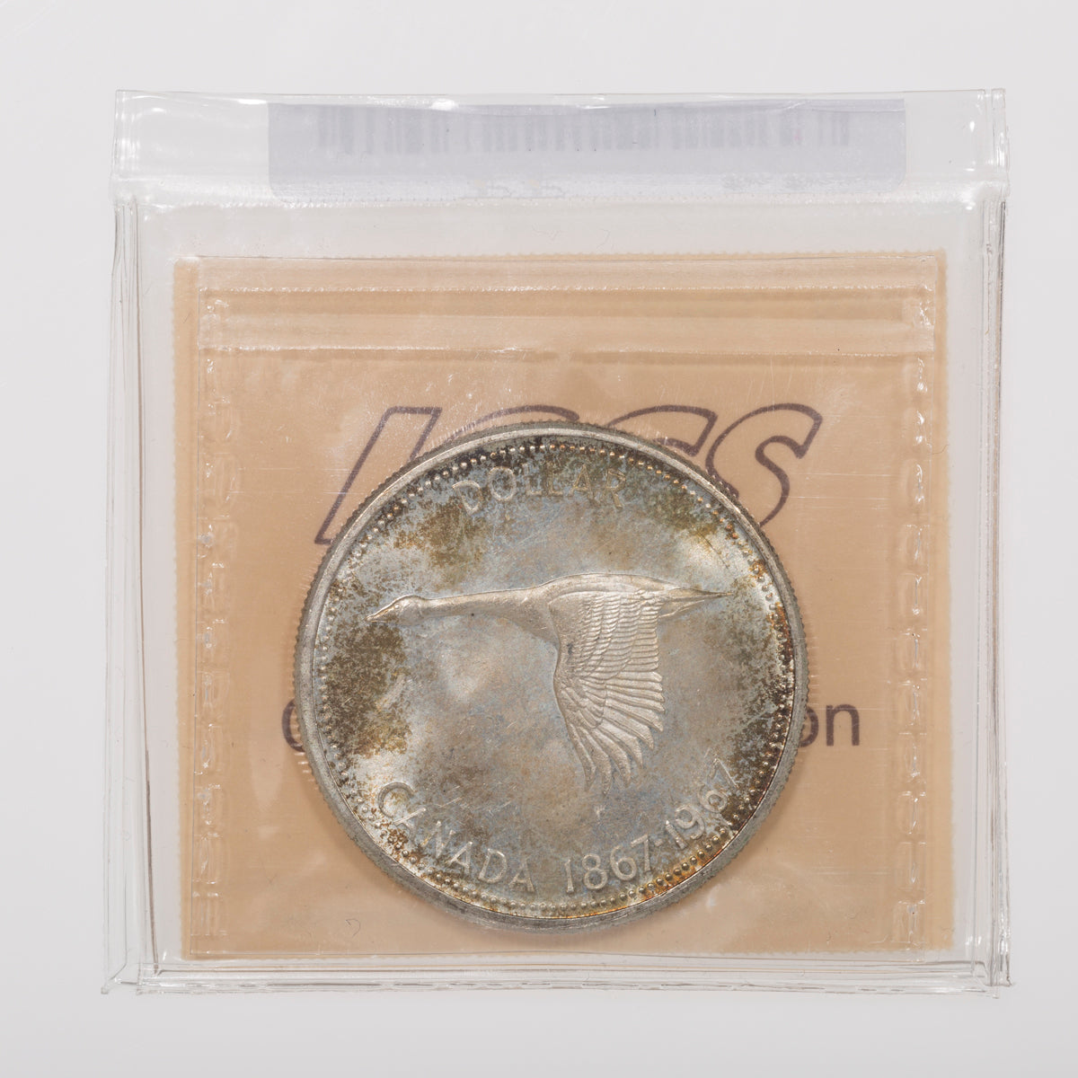 $1 1967 ICCS MS-66