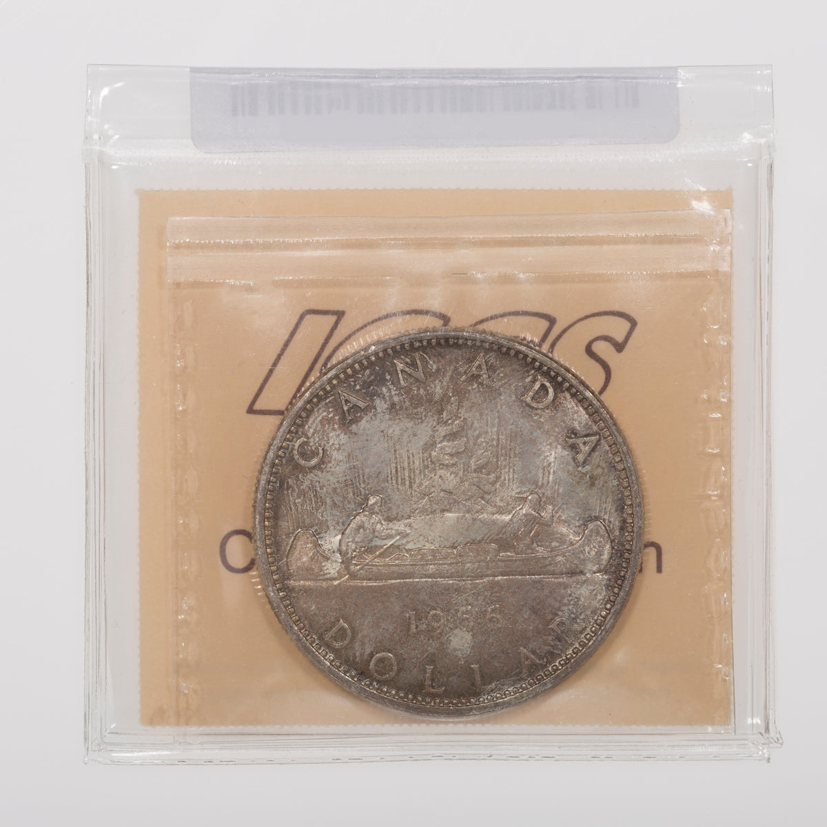 $1 1966 Large Bead ICCS MS-65