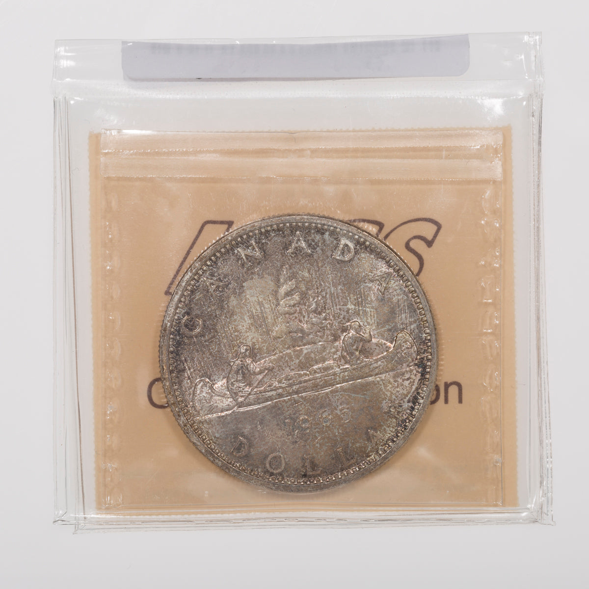 $1 1965 LB P5 ICCS MS-65
