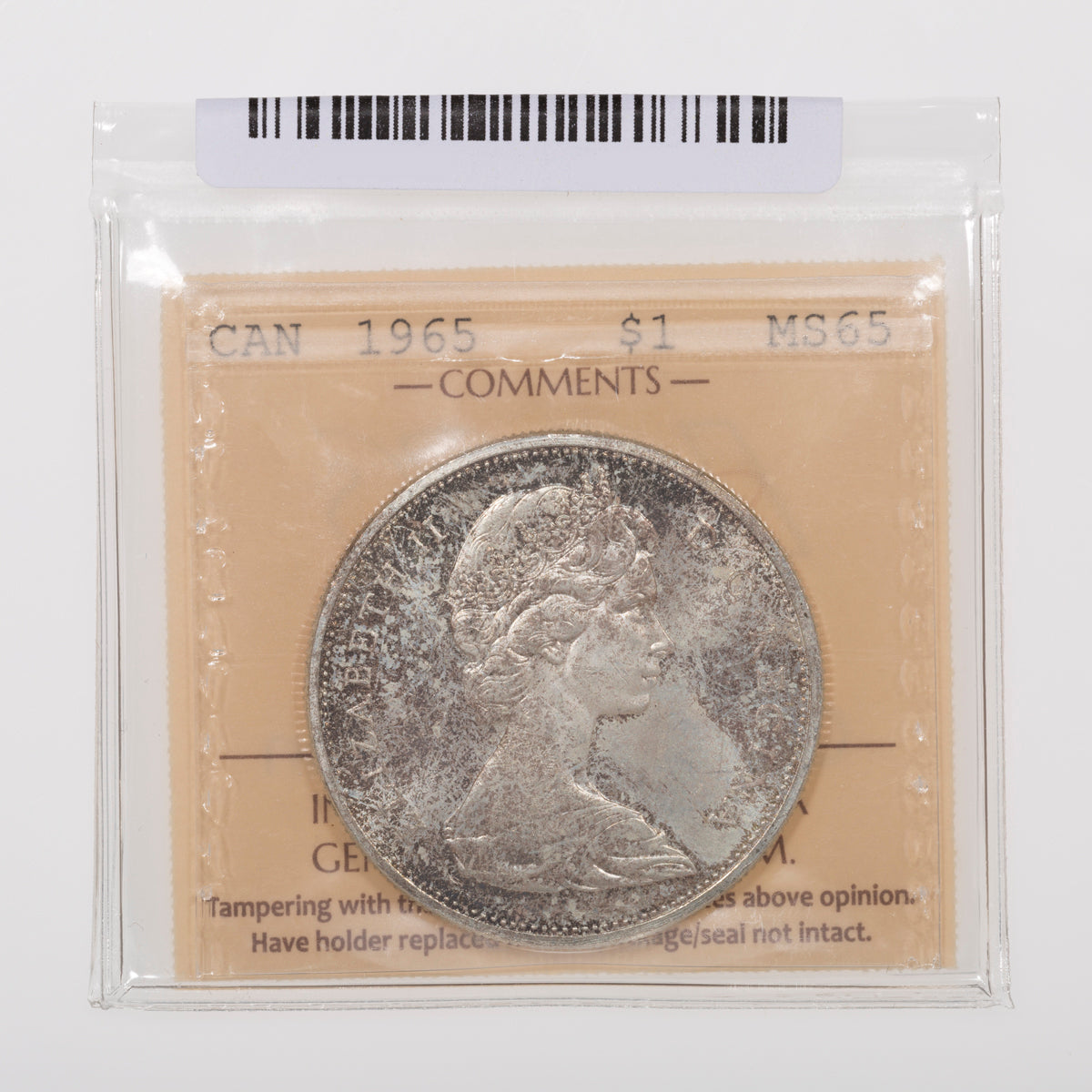$1 1965 SB P5 ICCS MS-65