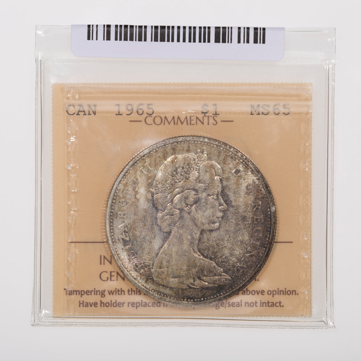$1 1965 SB P5 ICCS MS-65