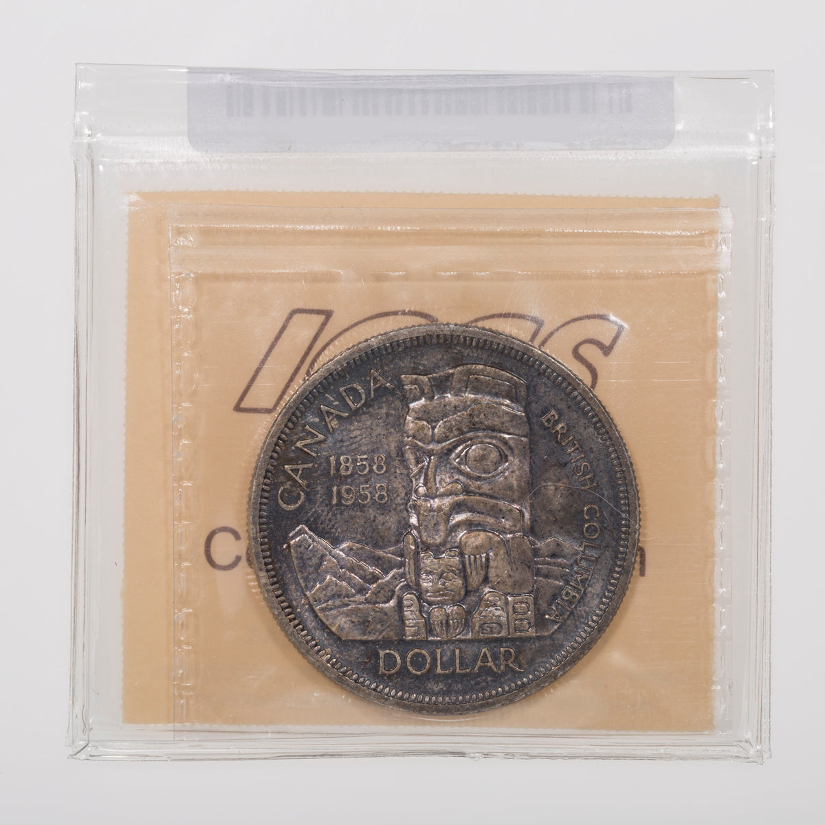 $1 1958 ICCS MS-65