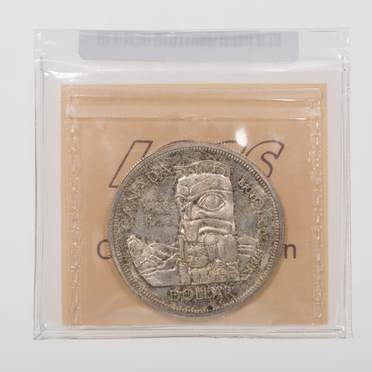 $1 1958 ICCS MS-65