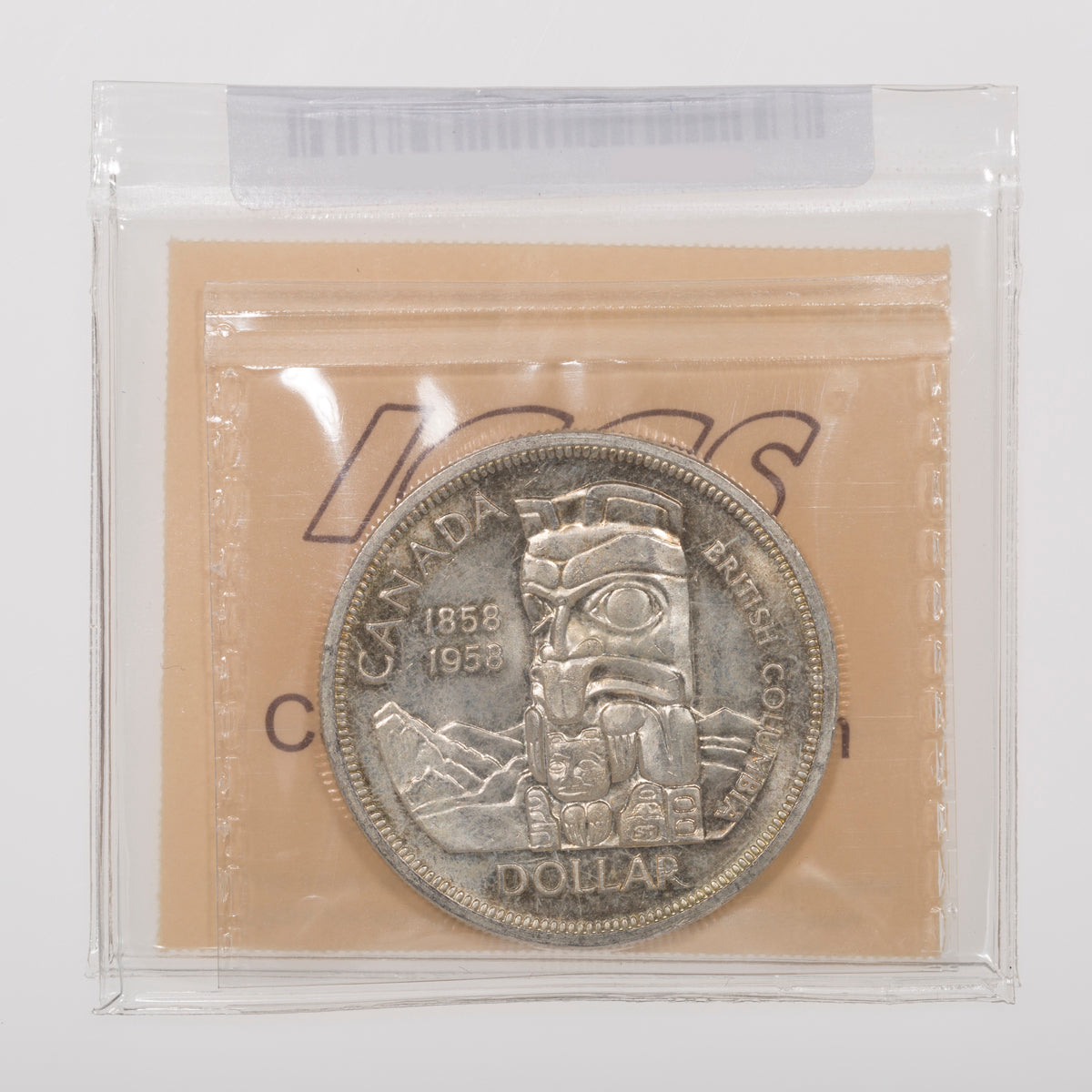 $1 1958 ICCS MS-65