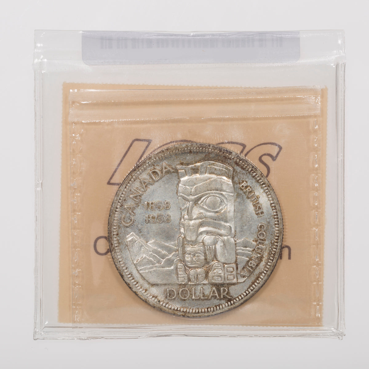 $1 1958 ICCS MS-65