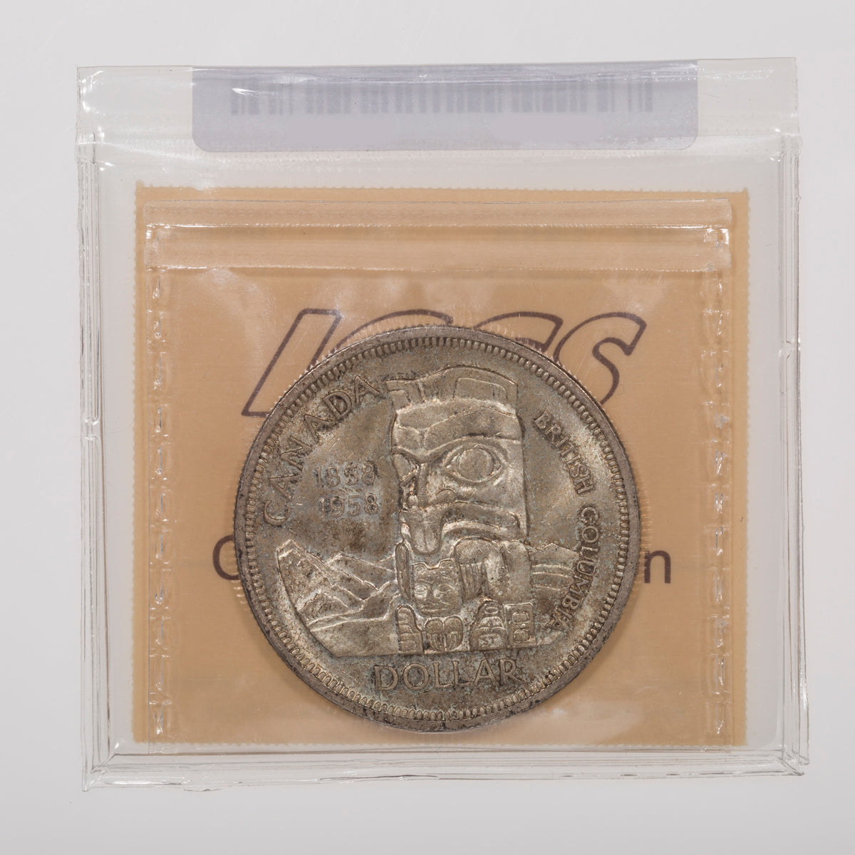 $1 1958 ICCS MS-65