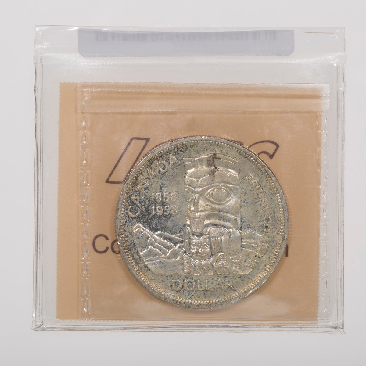 $1 1958 ICCS MS-65