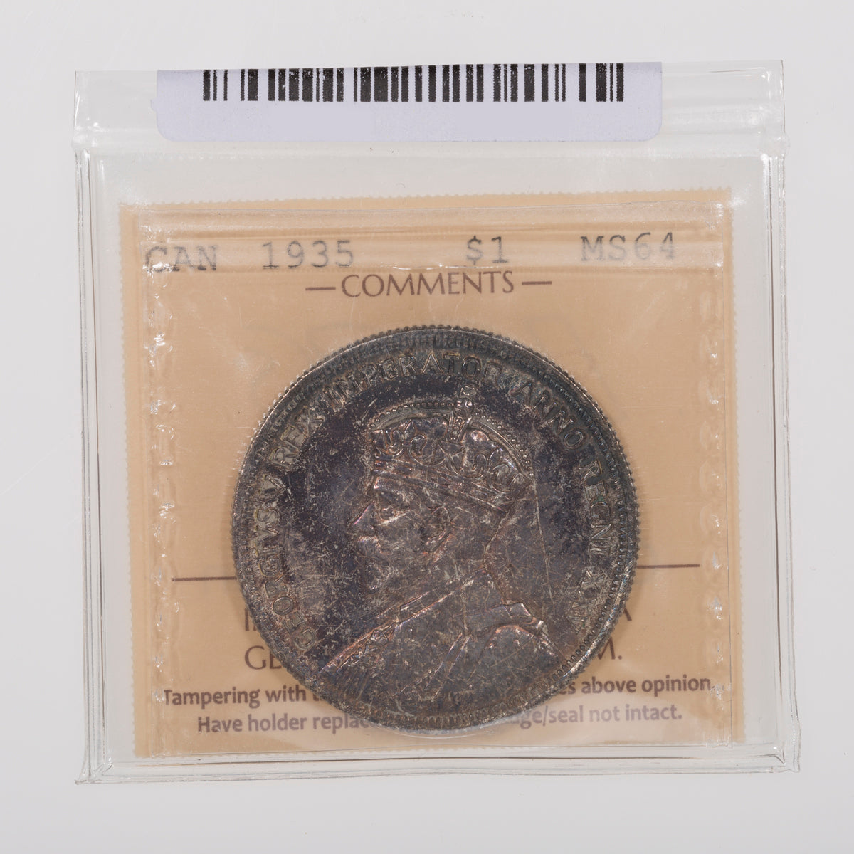 $1 1935 SWL ICCS MS-64