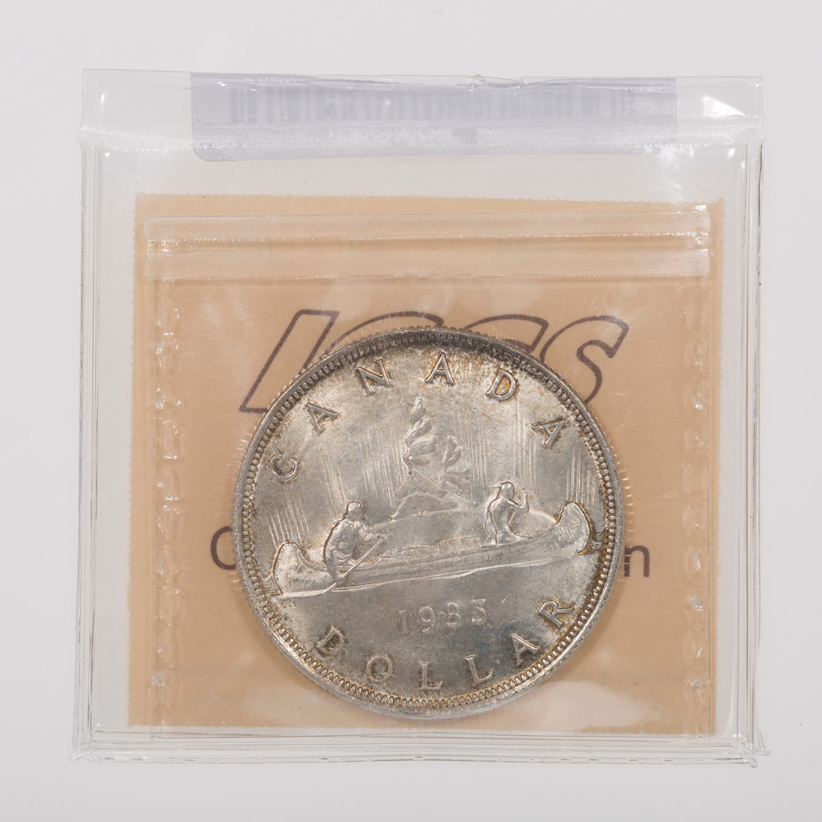$1 1935 DBL XXV  ICCS MS-64